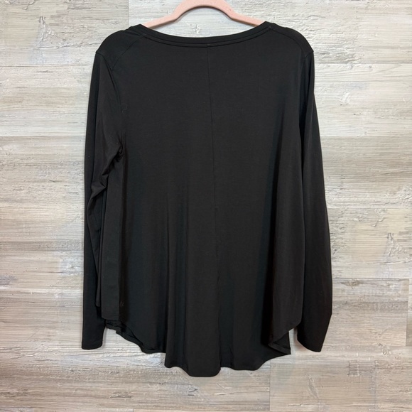 Lululemon Up For It Long Sleeve - Black - Size 6 - Picture 3 of 7